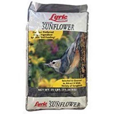 LYRIC Lyric 2647281 Sunflower Seed Bird Food, 25 lb Bag 26-47281